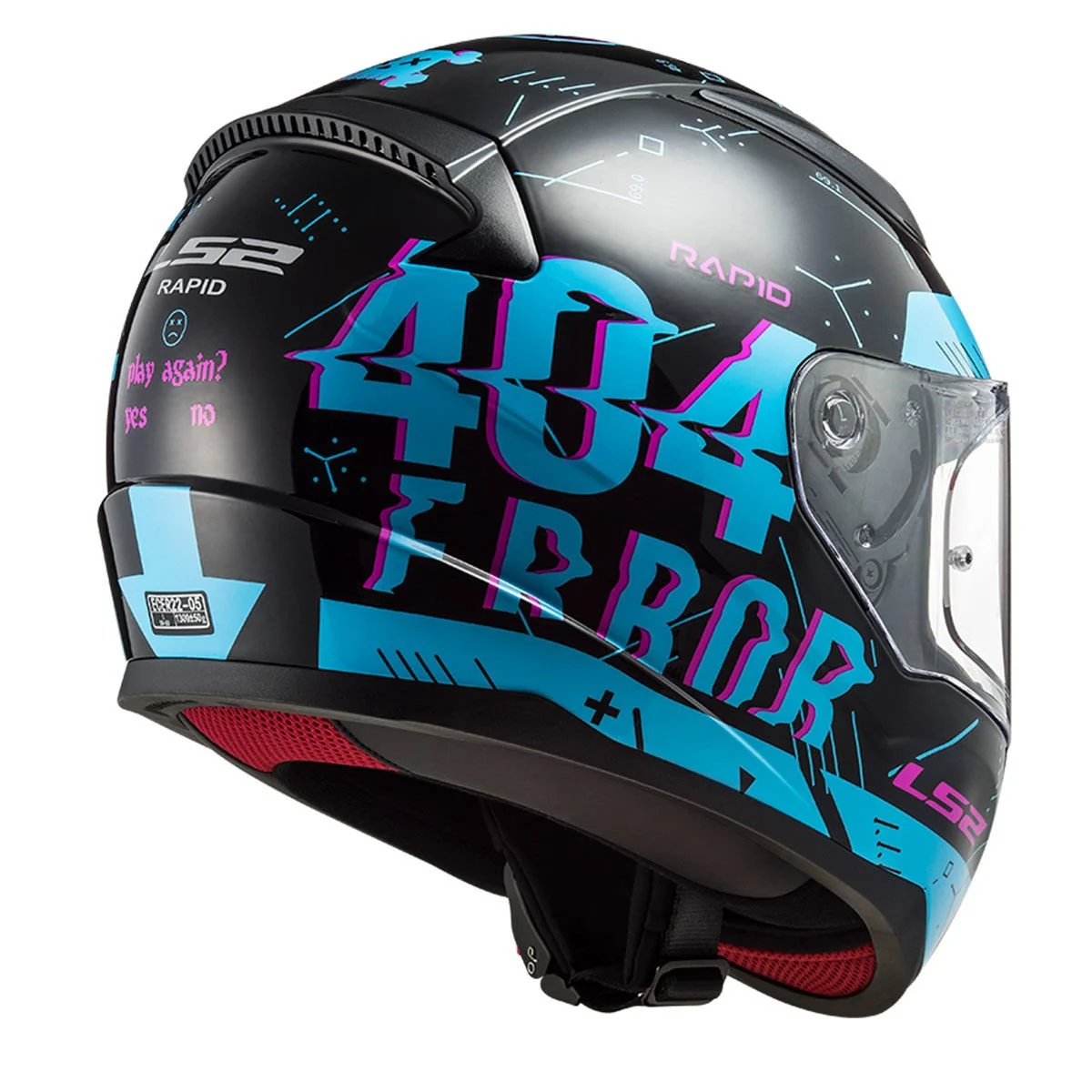 LS2 RAPID PLAYER MAVİ